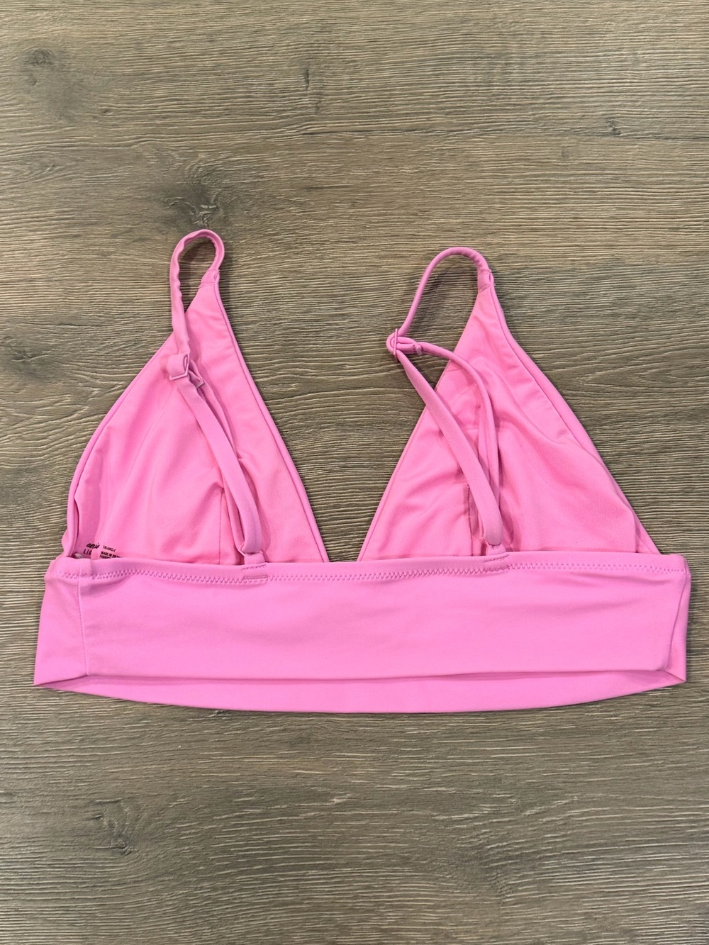 Aerie American Eagle Pink Triangle Bikini Top - Picture 4 of 6
